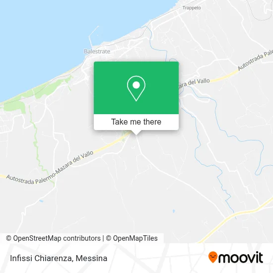Infissi Chiarenza map