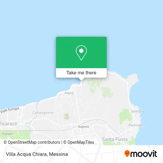 Villa Acqua Chiara map