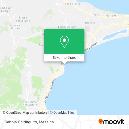 Sabbia Chiringuito map