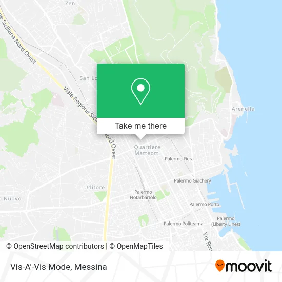 Vis-A'-Vis Mode map