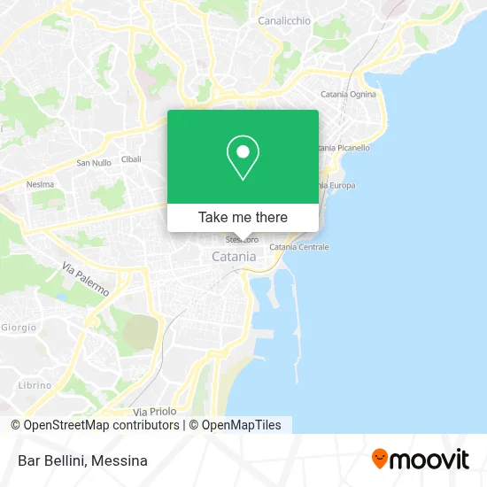 Bar Bellini map