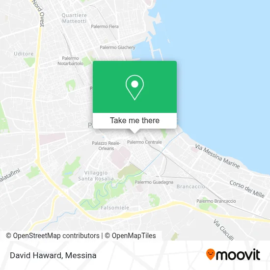 David Haward map