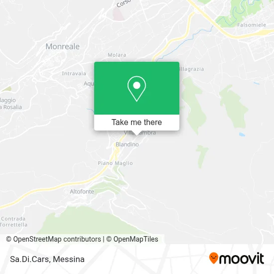 Sa.Di.Cars map