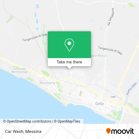 Car Wash map