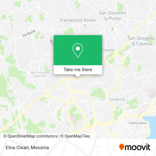Etna Clean map