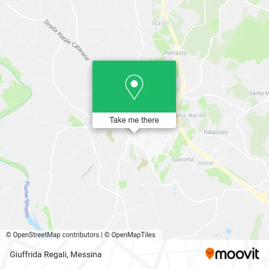 Giuffrida Regali map