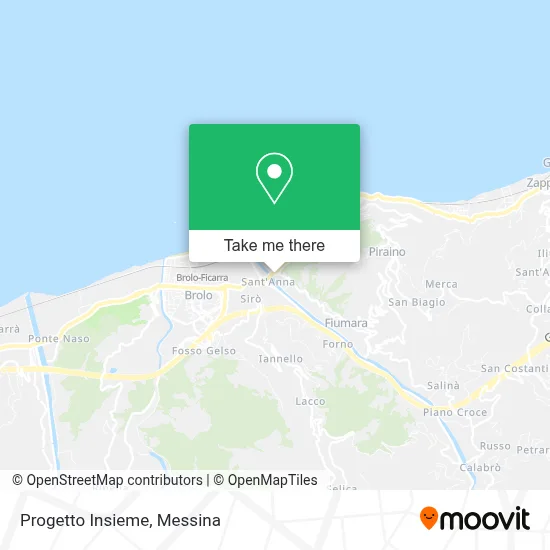 Progetto Insieme map