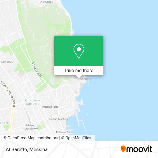 Al Baretto map