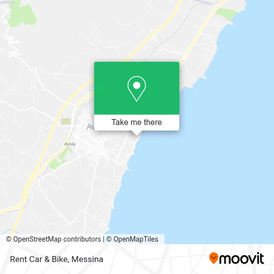 Rent Car & Bike map