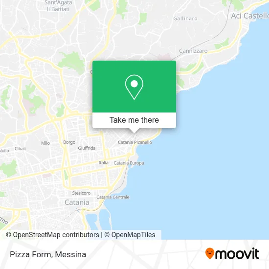 Pizza Form map