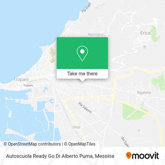 Autoscuola Ready Go Di Alberto Puma map