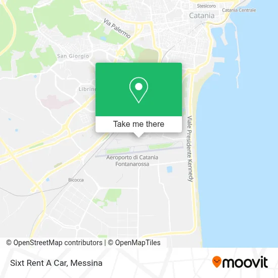 Sixt Rent A Car map