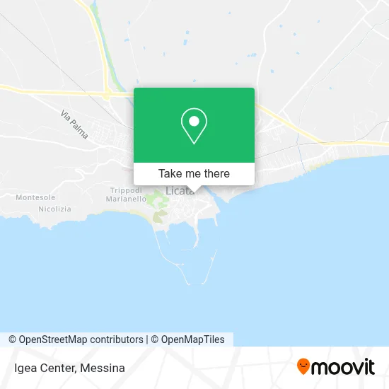 Igea Center map