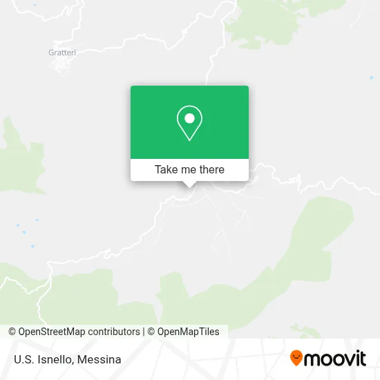 U.S. Isnello map