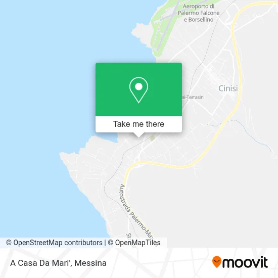 A Casa Da Mari' map