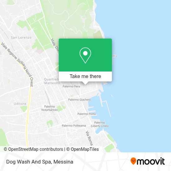 Dog Wash And Spa map