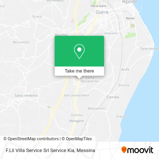 F.Lli Villa Service Srl Service Kia map