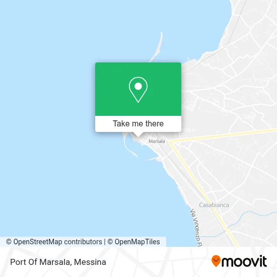 Port Of Marsala map