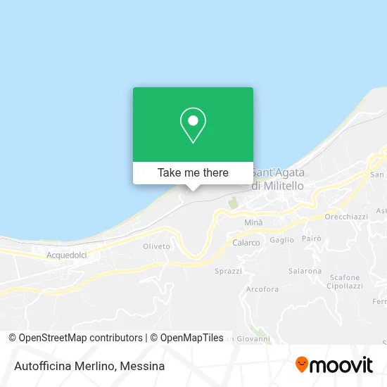 Autofficina Merlino map