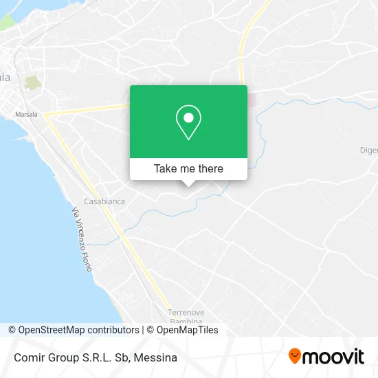 Comir Group S.R.L. Sb map