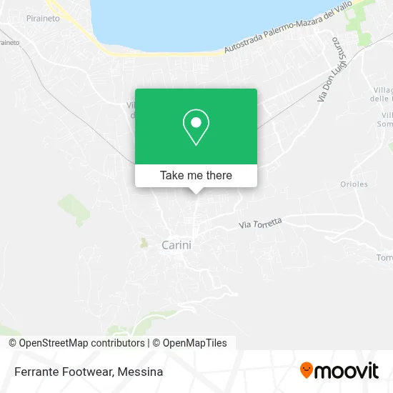 Ferrante Footwear map