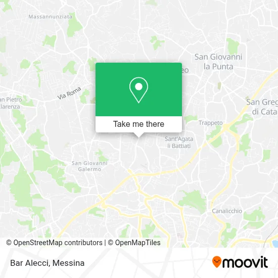 Bar Alecci map