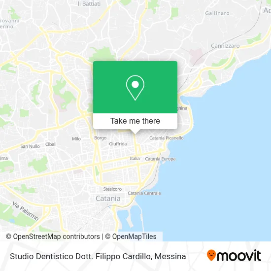 Studio Dentistico Dott. Filippo Cardillo map