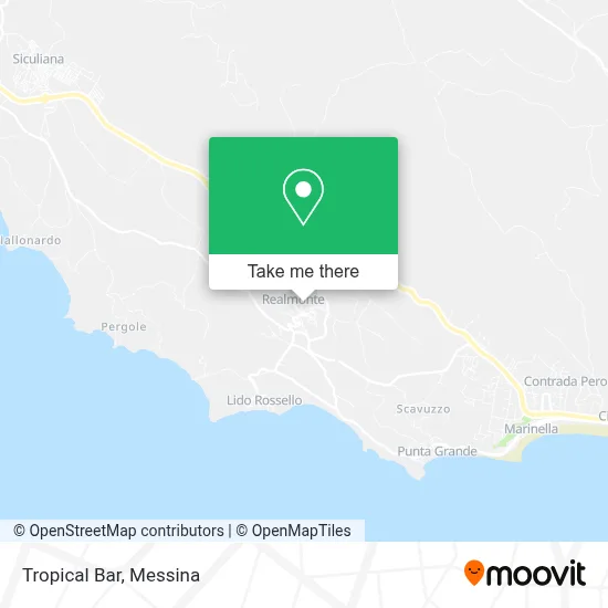 Tropical Bar map