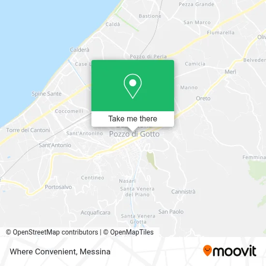 Where Convenient map