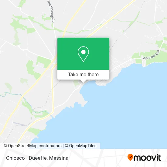 Chiosco - Dueeffe map