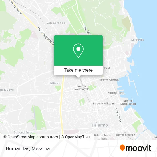 Humanitas map