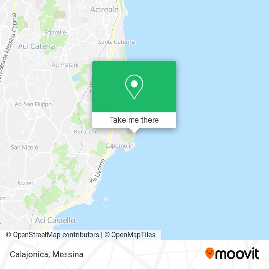 Calajonica map