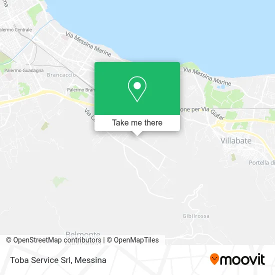 Toba Service Srl map