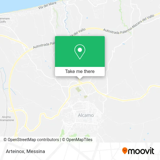 Arteinox map