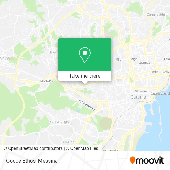 Gocce Ethos map