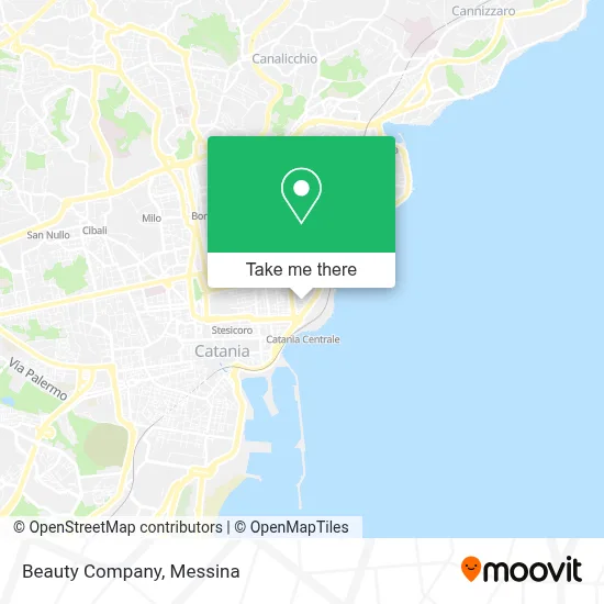 Beauty Company map