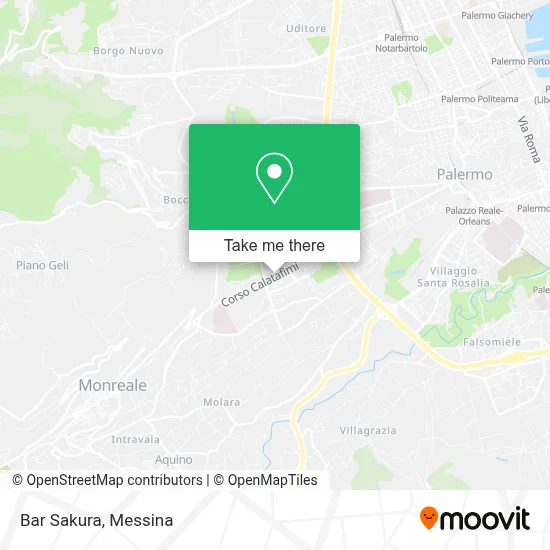 Bar Sakura map