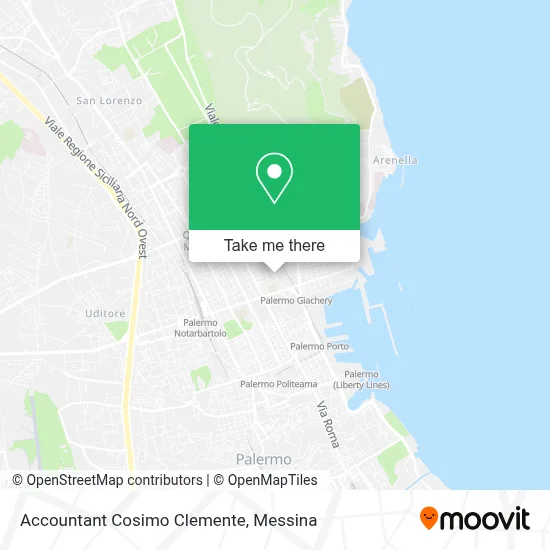Accountant Cosimo Clemente map