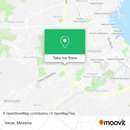 Vecar map