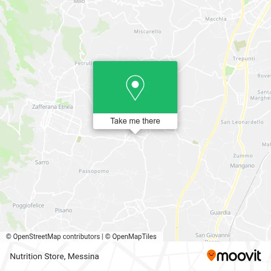Nutrition Store map