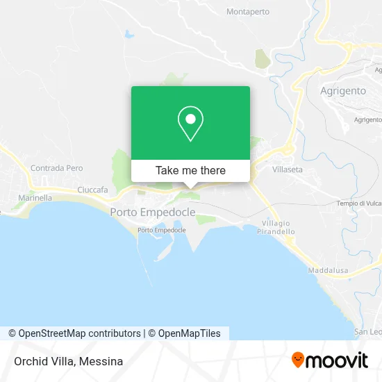 Orchid Villa map