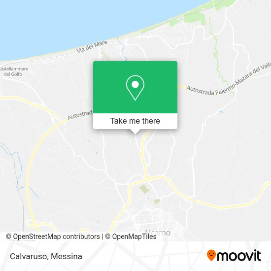 Calvaruso map