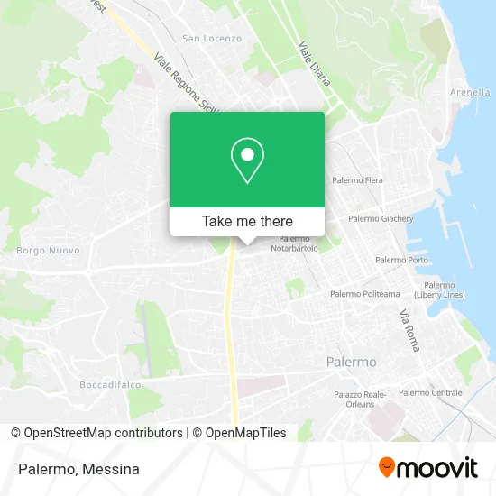 Palermo map