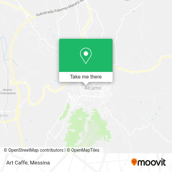 Art Caffe map