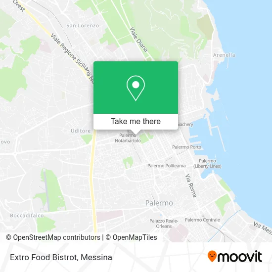 Extro Food Bistrot map