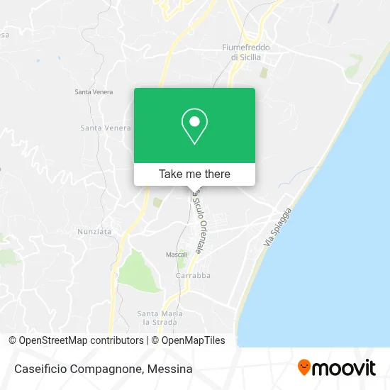 Caseificio Compagnone map