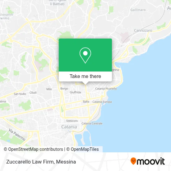 Zuccarello Law Firm map
