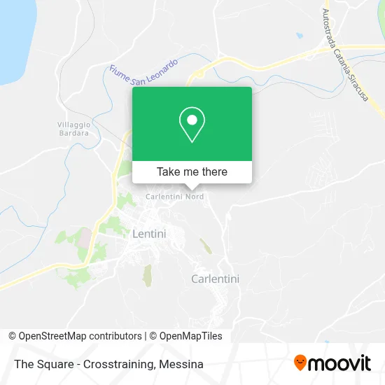 The Square - Crosstraining map