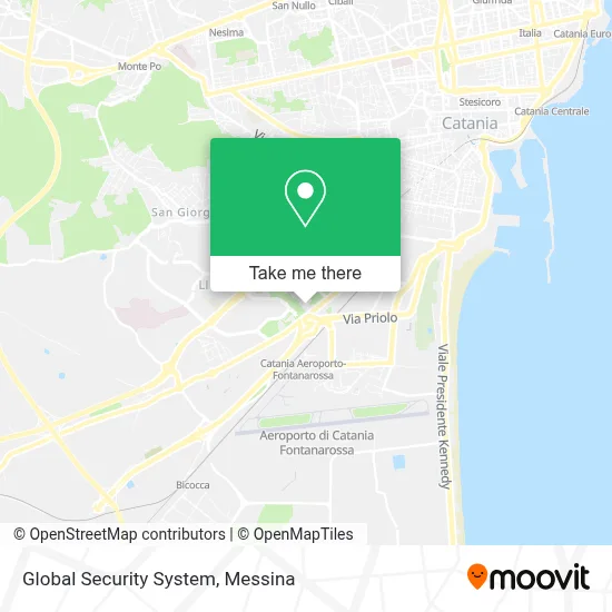 Global Security System map