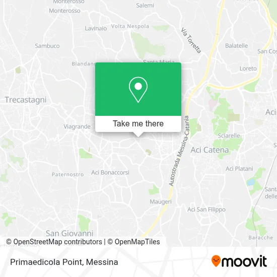 Primaedicola Point map